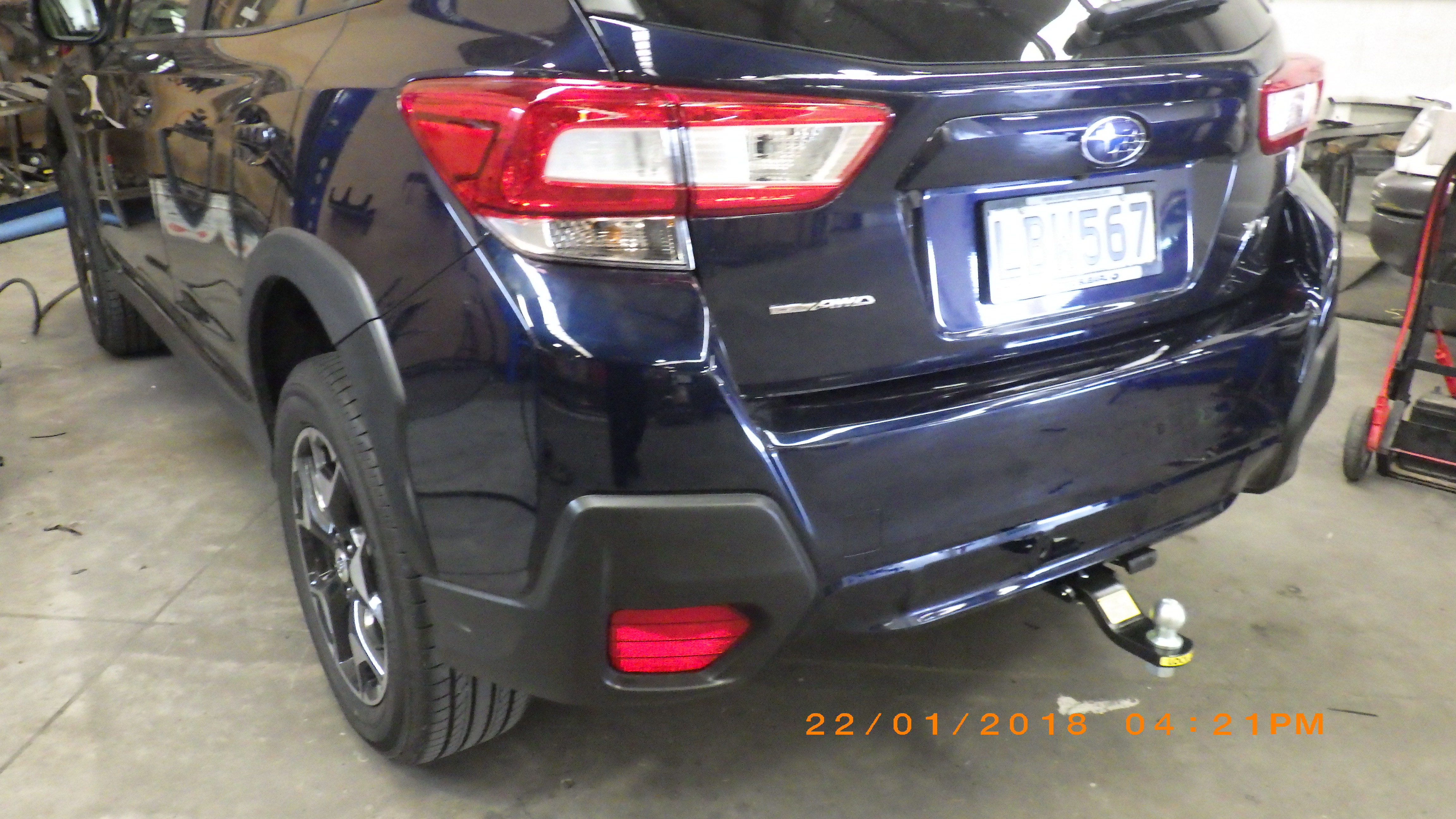 Subaru xv online tow bar